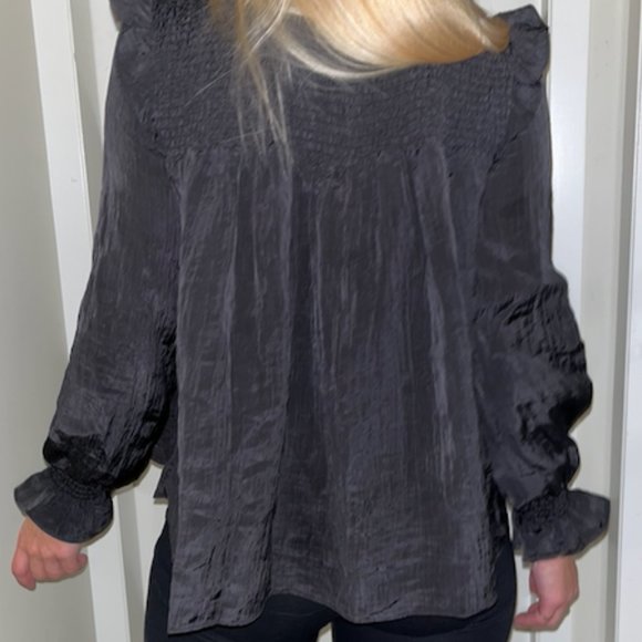 XS French Connections High Neck Black top - Picture 2 of 6